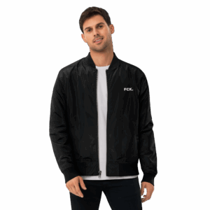 FCK. Wear - Veste bomber Noir