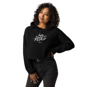 FCK. We Don't Play - Sweat à Capuche Crop-Top