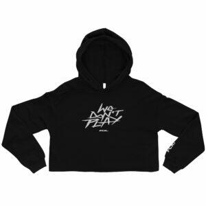FCK. Wear We Don't Play - Sweat à Capuche Crop-Top – Image 3