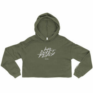 FCK. Wear We Don't Play - Sweat à Capuche Crop-Top – Image 6