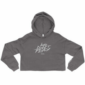 FCK. Wear We Don't Play - Sweat à Capuche Crop-Top – Image 9