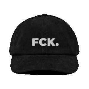 FCK. Wear Casquette en velours côtelé – Image 7